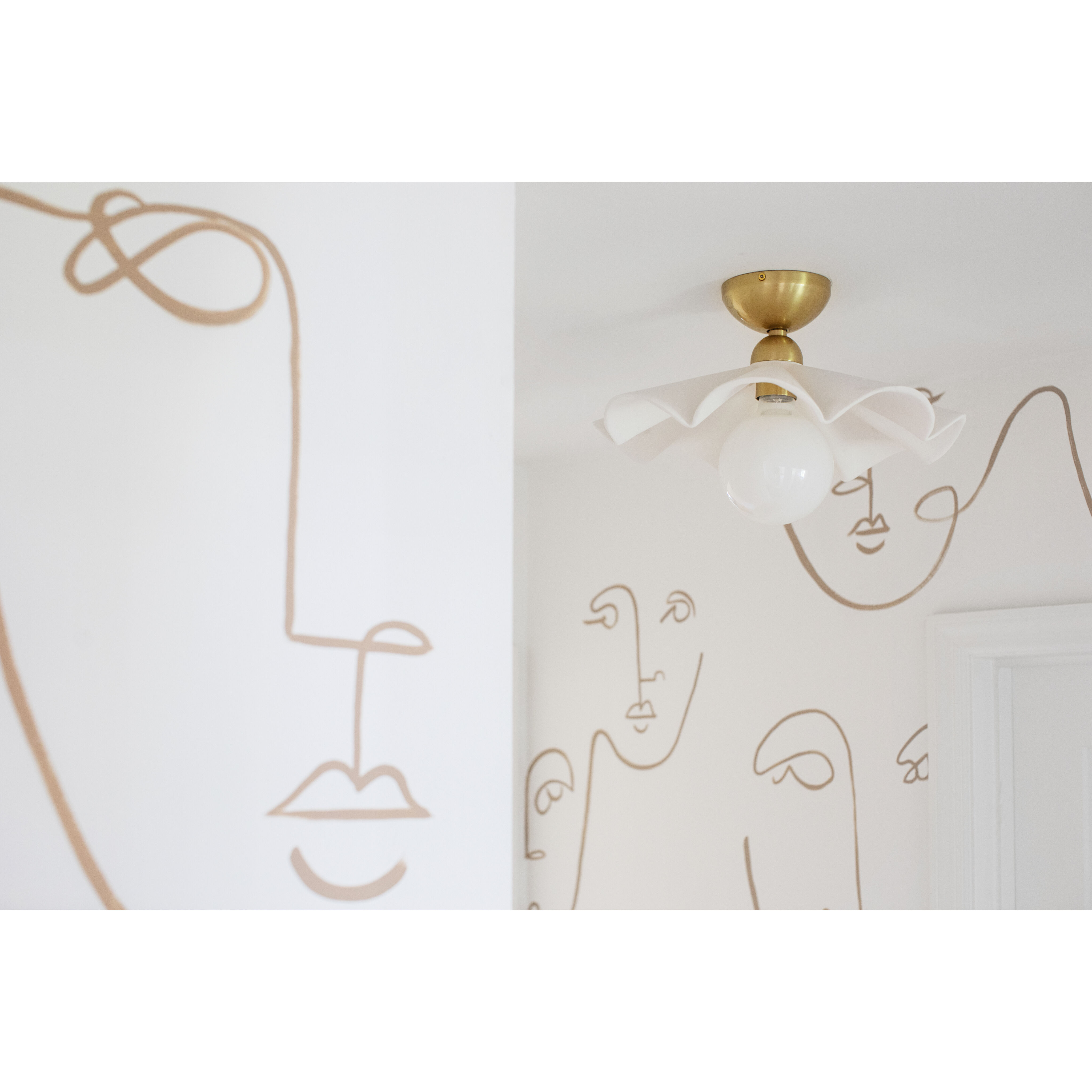 Maisie 1 Light 16 inch Aged Brass Pendant Ceiling Light