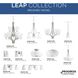 Leap 9 Light 26 inch Brushed Nickel Chandelier Ceiling Light
