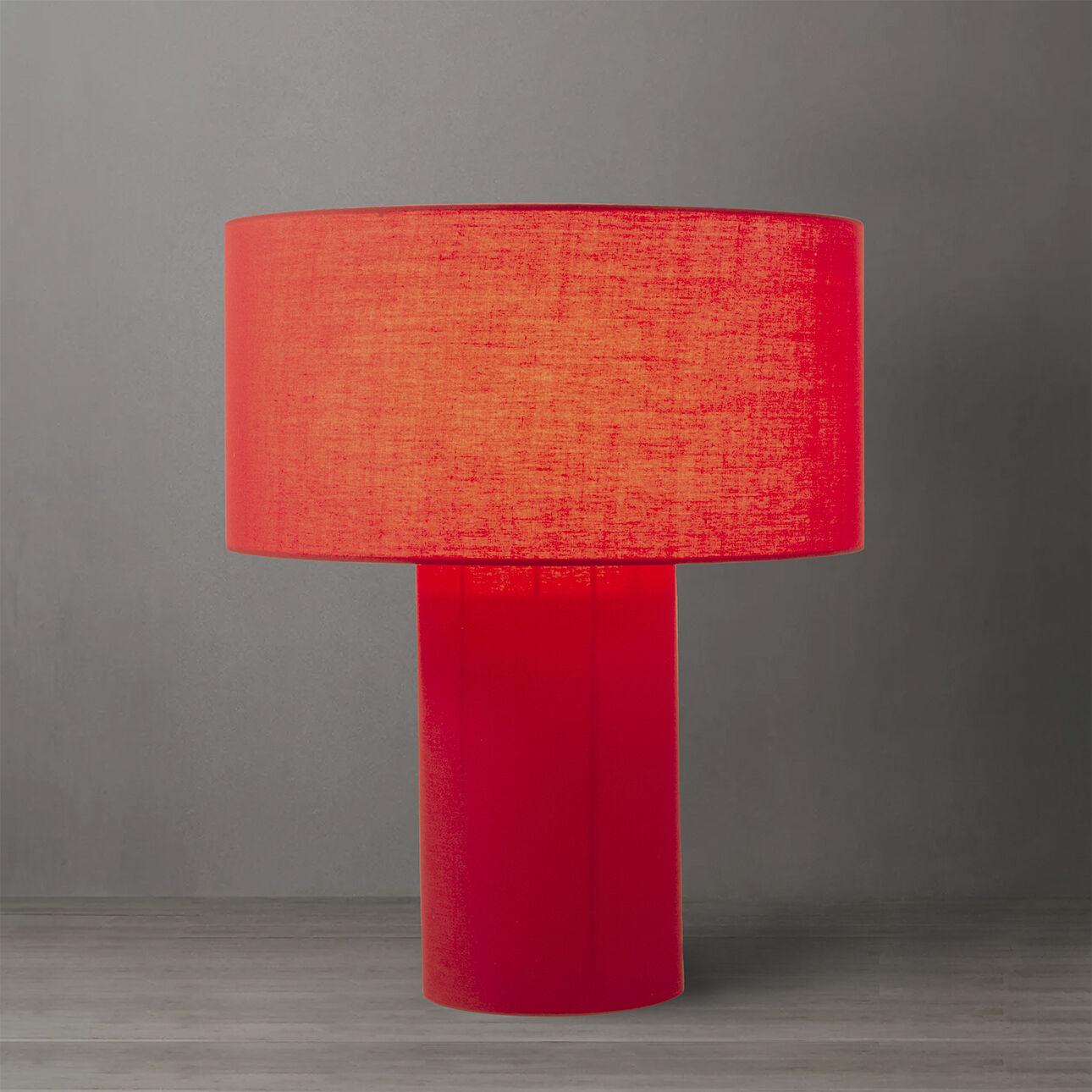 Moonlight 20 inch 14.00 watt Red Table Lamp Portable Light