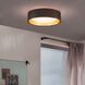 Orme LED 15.94 inch Black/Gold Flush Mount Ceiling Light