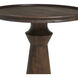 Rospo 22 X 18 inch Walnut Side Table