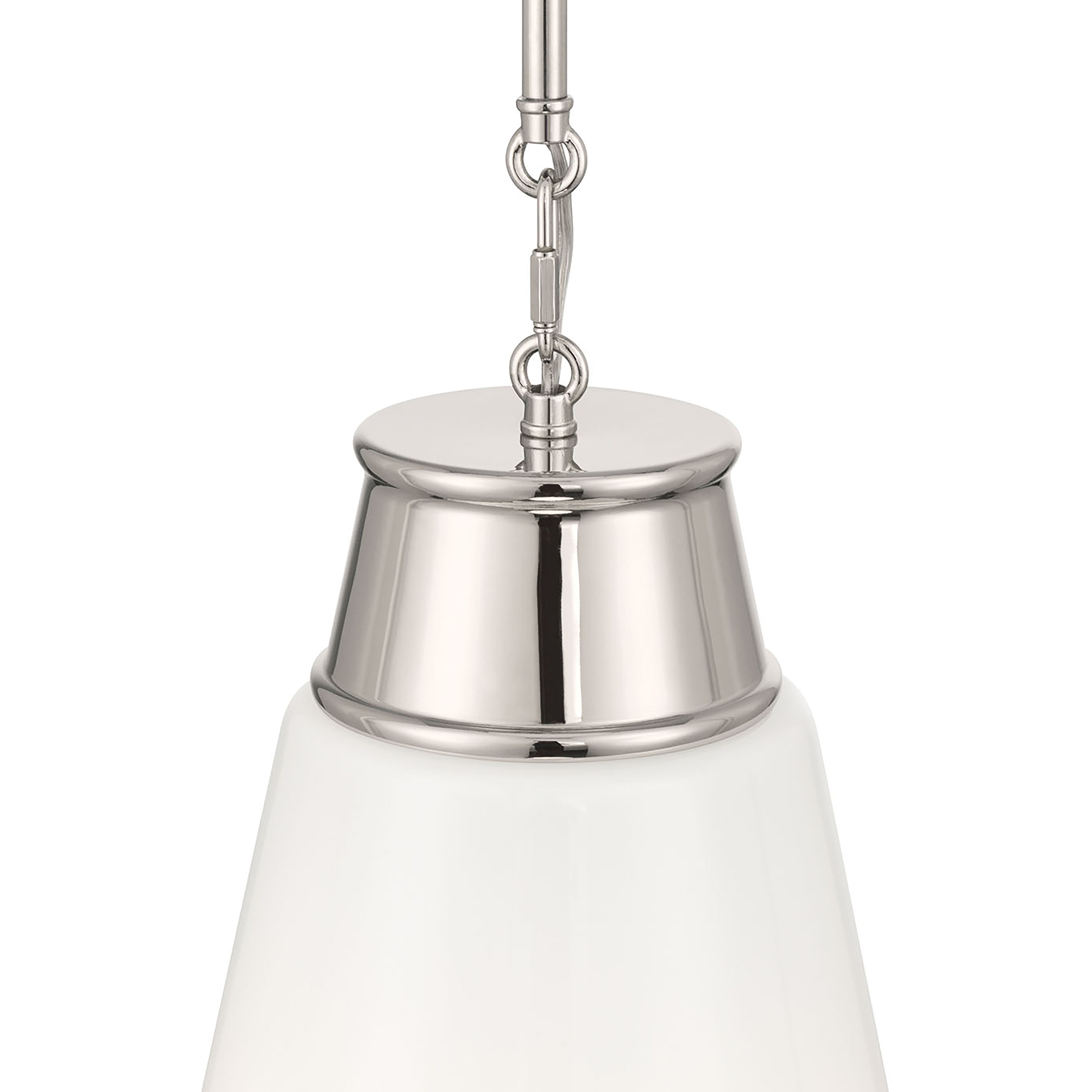 Bellaryn 1 Light 11.25 inch Polished Nickel Pendant Ceiling Light