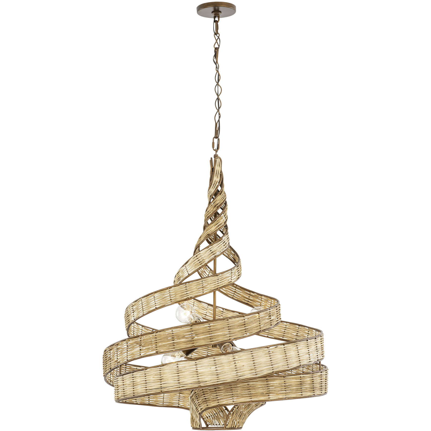 Flow 6 Light 26 inch Baguette Pendant Ceiling Light, Smithsonian Collaboration
