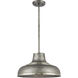 Kerin 1 Light 16 inch Zinc with Polished Nickel Pendant Ceiling Light