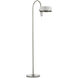 Thomas O'Brien Oso 58.25 inch 6 watt Polished Nickel Articulating Reading Floor Lamp Portable Light