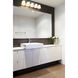 Darcy 5 Light 38 inch Chrome Vanity Wall Light