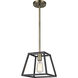 Adams 1 Light 9.25 inch Rubbed Oil Bronze Pendant Ceiling Light