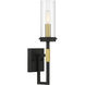 Hillstone 1 Light 4.75 inch Soft Brass And Sand Coal Wall Sconce Wall Light