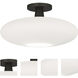 Rico Espinet Ovo 1 Light 15 inch Deep Patina Bronze Flushmount Ceiling Light