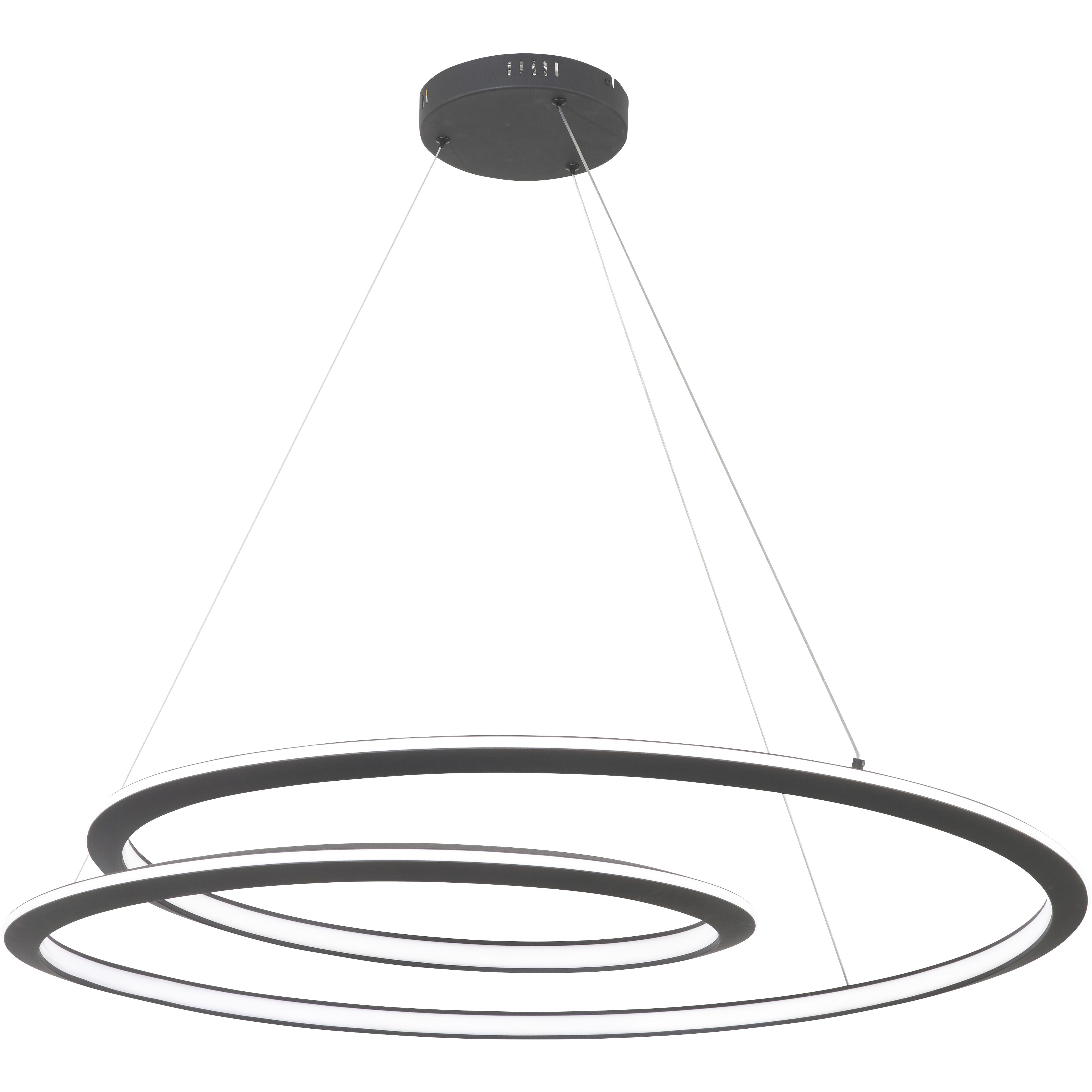 Infinite LED Sand Black Pendant Ceiling Light