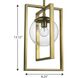 Atwell 1 Light 8 inch Brushed Bronze Pendant Ceiling Light