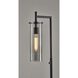 Dalton 62.5 inch 40.00 watt Black Floor Lamp Portable Light