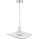 Novella LED 24 inch Polished Nickel Convertible Pendant Ceiling Light
