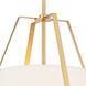 Fulton Pendant Ceiling Light in Antique Gold
