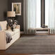 Riya 114 X 79 inch Dark Grey Rug in 6 x 9