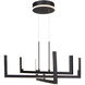 Onyx LED 4.53 inch Black Pendant Ceiling Light