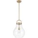 Mansfield 1 Light 12 inch Champagne Gold Pendant Ceiling Light