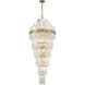 Hayes 31 Light 24 inch Aged Brass Chandelier Ceiling Light