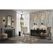 Parkman 2 Light 23 inch Blackened Iron Pendant Ceiling Light