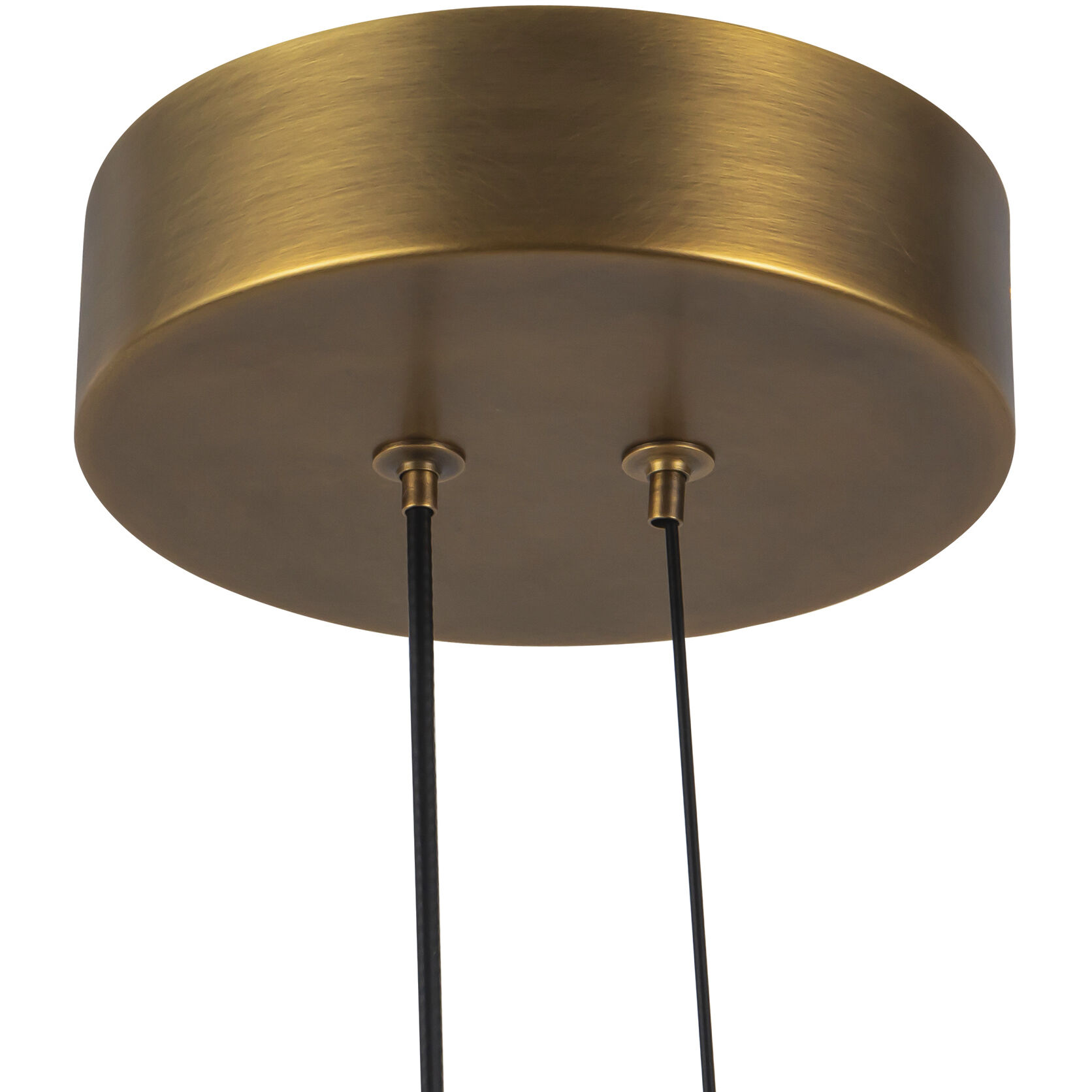 Void 15.75 inch Vintage Brass Pendant Ceiling Light