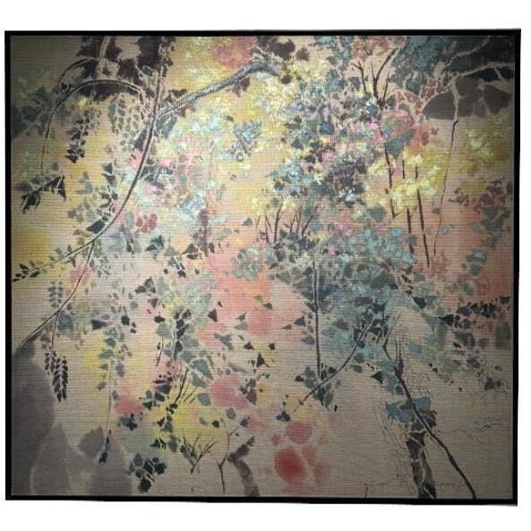 Teng Fei's Branches of Glory 59.5 X 59.5 inch Oils And Original Art