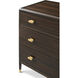 Berkeley Fumed Drawer Dresser, Wooden, 6-Drawer, Spencer Green Park