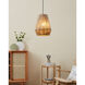 Alderney 1 Light 11.81 inch Black Pendant Ceiling Light