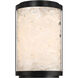 Great Outdoors Salt Creek LED 12.75 inch Coal Outdoor Wall Sconce