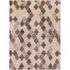Mugal 132 X 96 inch Khaki, Taupe, Charcoal, Camel Rug