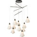 Mobius 10 Light 39.2 inch Dark Smoke Mobile Pendant Ceiling Light
