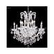 Maria Theresa Grand 12 Light 26 inch Silver Crystal Chandelier Ceiling Light, Grand
