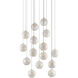 Finhorn 15 Light 24 inch Silver Multi-Drop Pendant Ceiling Light