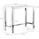 Riva 47 inch White Bar Table