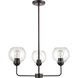 Boman 3 Light 23 inch Oil Rubbed Bronze Chandelier Ceiling Light