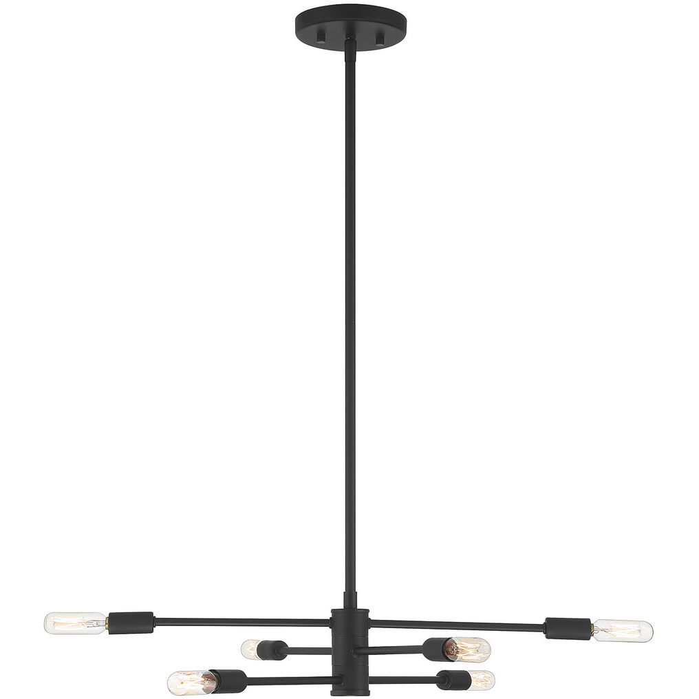 Lyrique 6 Light 21.75 inch Chandelier