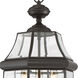 Newbury 3 Light 13 inch Medici Bronze Outdoor Hanging Lantern