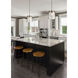 Callista 1 Light 10 inch Polished Nickel Pendant Ceiling Light
