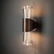 Bellis 2 Light 5.3 inch Bronze Wall Sconce Wall Light