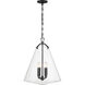 Voss 4 Light 18 inch Matte Black Pendant Ceiling Light