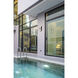 Hubert LED 8 inch Bronze Outdoor Wall Sconce