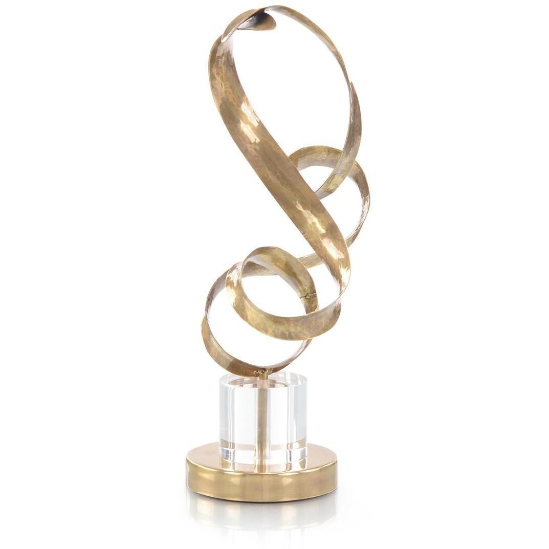 Sculptural Ribbons I 17 X 9 inch Sculpture