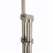 Tambo 92 inch 14 watt Satin Nickel and Black Oak Arc Floor Lamp Portable Light