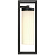 Ren 1 Light 16.5 inch Black Outdoor Wall Sconce
