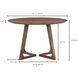 Godenza 47 X 47 inch CB Walnut Dining Table, Round