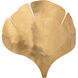 Wildwood 1 Light 15 inch Antique Gold Leaf Wall Sconce Wall Light