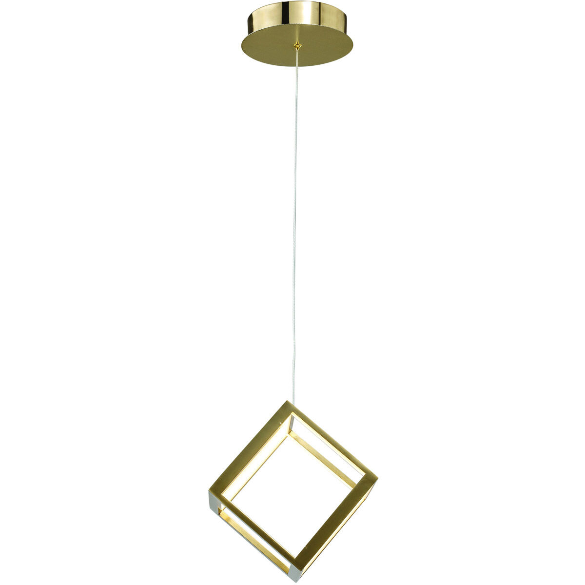 Canada LED 7.87 inch Gold Pendant Ceiling Light