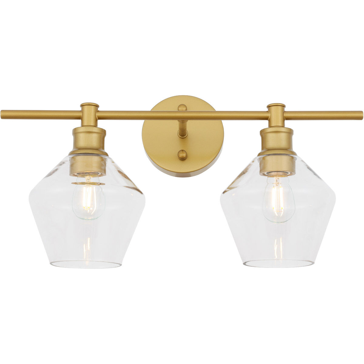Rochester 2 Light 19 inch Brass Wall sconce Wall Light