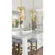 Easton 4 Light 9.25 inch Rubbed Brass Chandelier Ceiling Light