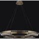 Dama 34 inch Winter Brass Pendant Ceiling Light