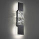 Beyond Glacier LED 27 inch Black Outdoor Wall Light, Beyond